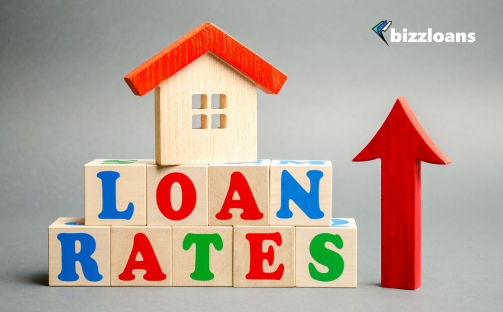 small business loan interest rate concept