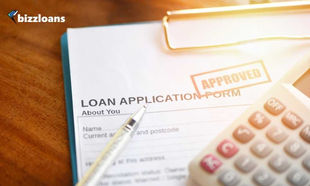 approved loan application form; cash flow lending concept