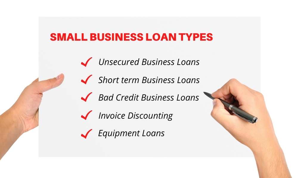 small business loan types 