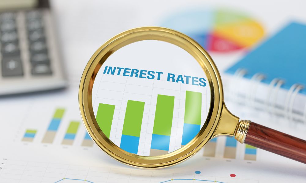 interest rates concept
